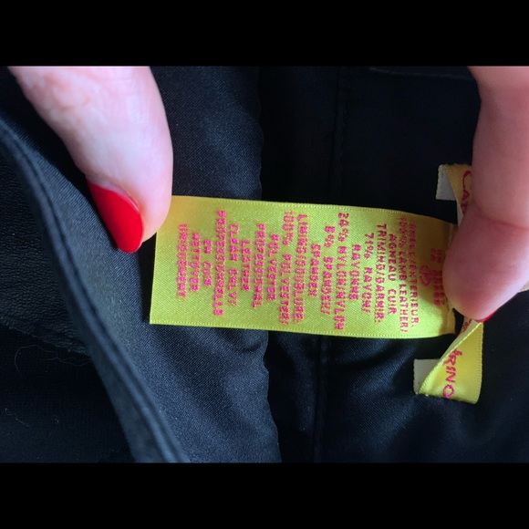 Catherine Malandrino Leather pencil skirt - Picture 5 of 5